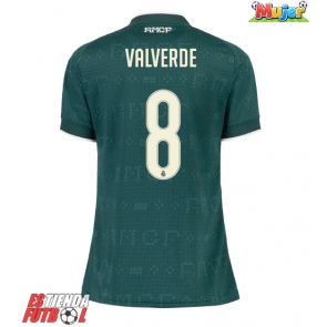 Real Madrid Federico Valverde #8 Segunda Equipación Mujer 2026-27 Manga Corta
